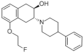 (-)-(2R,3R)-TRANS-2-HYDROXY-3-(4-PHENYLPIPERIDINO)-5-(2-FLUOROETHOXY)-TETRALIN CAS#: 153215-70-4