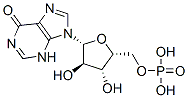 [(2R,3R,4R,5R)-3,4-dihydroxy-5-(6-oxo-3H-purin-9-yl)oxolan-2-yl]methox yphosphonic acid CAS#: 485-83-6