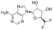 (2R,3R,4S,5S)-2-(6-aminopurin-9-yl)-5-(difluoromethyl)oxolane-3,4-diol CAS#: 131077-98-0