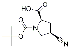 (2R,4R)-1-(tert-butoxycarbonyl)-4-cyanopyrrolidine-2-carboxylic acid CAS#: 132622-85-6