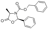 (2R,4R)-3-Benzyloxycarbonyl-4-methyl-2-phenyl-1,3-oxazolidin-5-one CAS#: 143564-89-0