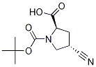 (2R,4S)-1-(tert-butoxycarbonyl)-4-cyanopyrrolidine-2-carboxylic acid CAS#: 132622-80-1