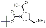 (2R,4S)-4-(aMinoMethyl)-1-(tert-butoxycarbonyl)pyrrolidine-2-carboxylic acid CAS#: 132622-86-7