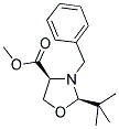 (2R,4S)-N-BENZYL-2-T-BUTYLOXAZOLIDINE-4-CARBOXYLIC ACID, METHYL ESTER CAS#: 145451-89-4