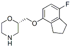 (2S)-2-[(7-fluoro-2,3-dihydro-1H-inden-4-yl)oxymethyl]morpholine CAS#: 161178-07-0