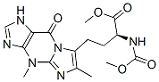 (2S)-2-(Methoxycarbonylamino)-4-(4,6-dimethyl-9-oxo-4,9-dihydro-1H-imidazo[1,2-a]purine-7-yl)butyric acid methyl ester CAS#: 35693-91-5