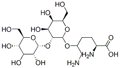 (2S)-2,6-diamino-5-[(2R,3R,4S,5R,6R)-4,5-dihydroxy-6-(hydroxymethyl)-3-[(2R,3R,5S,6R)-3,4,5-trihydroxy-6-(hydroxymethyl)oxan-2-yl]oxyoxan-2-yl]oxyhexanoic acid CAS#: 32448-35-4