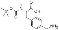 (2S)-3-[4-(aminomethyl)phenyl]-2-[(tert-butoxycarbonyl)amino]propanoic acid CAS#: 137452-49-4