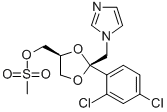 (2S-CIS)-2-(2,4-DICHLOROPHENYL)-2-(1H-IMIDAZOL-1-YLMETHYL)-1,3-DIOXOLANE-4-METHANOL, METHANESULFONATE (ESTER)KETOCONAZOLE CAS#: 170210-50-1