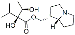 (2S,3R)-2,3-Dihydroxy-2-isopropylbutanoic acid [(1R,7aR)-hexahydro-1H-pyrrolizin-1-yl]methyl ester CAS#: 487-99-0