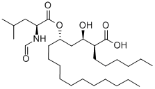 (2S,3R,5S)-5-[(N-Formyl-L-leucyl)oxy]-2-hexyl-3-hydroxyhexadecanoic Acid (Orlistat Impurity) CAS#: 130793-28-1