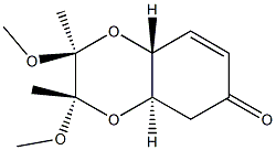 (2S,3S,4aR,8aR)-2,3,4a,8a-Tetrahydro-2,3-diMethoxy-2,3-diMethyl-1,4-benzodioxin-6(5H)-one CAS#: 286936-09-2