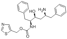 (2S,3S,5S)-5-Amino-2-(N-((5-thiazolyl)-methoxycarbonyl)amino)-1,6-diphenyl-3-hydroxyhexane CAS#: 144164-11-4