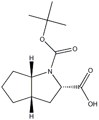 (2S,3aS,6aS)-1-(tert-butoxycarbonyl)octahydrocyclopenta[b]pyrrole-2-carboxylic acid CAS#: 124002-32-0