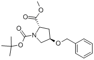 (2S,4R)-1-BOC-4-BENZYLOXY-PYRROLIDINE-2-DICARBOXYLIC ACID METHYL ESTER CAS#: 136024-60-7