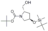 (2S,4R)-1-Boc-4-(tert-butyldiMethylsilyloxy)-2-(hydroxyMethyl)pyrrolidine CAS#: 114676-67-4
