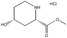 (2S,4R)-methyl 4-hydroxypiperidine-2-carboxylate hydrochloride CAS#: 175671-43-9