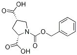 (2S,4S)-1-(benzyloxycarbonyl)pyrrolidine-2,4-dicarboxylic acid CAS#: 130830-73-8