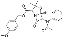 (2S,5R,6R)-3,3-Dimethyl-6-(phenylacetylamino)-7-oxo-4-thia-1-azabicyclo[3.2.0]heptane-2-carboxylic acid 4-methoxybenzyl ester CAS#: 30200-14-7