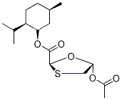 (2S,5S)-D-Menthol-5-(acetyloxy)-1,3-oxathiolane-2-carboxylate CAS#: 147126-68-9
