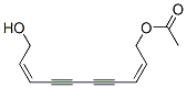 (2Z,8Z)-10-Acetoxy-2,8-decadiene-4,6-diyn-1-ol CAS#: 39036-41-4
