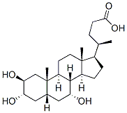 (2b,3a,5b,7a)-2,3,7-trihydroxy-Cholan-24-oic acid CAS#: 133565-87-4