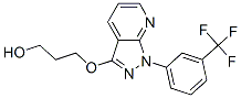 3-[[1-[3-(Trifluoromethyl)phenyl]-1H-pyrazolo[3,4-b]pyridin-3-yl]oxy]-1-propanol CAS#: 34580-73-9