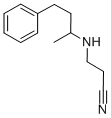 3-(1-METHYL-3-PHENYL-PROPYLAMINO)-PROPIONITRILE CAS#: 302785-50-8