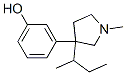 3-[1-Methyl-3-(1-methylpropyl)-3-pyrrolidinyl]phenol CAS#: 38906-44-4