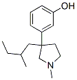 3-[1-Methyl-3-(2-methylbutyl)-3-pyrrolidinyl]phenol CAS#: 38906-47-7
