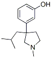 3-[1-Methyl-3-(2-methylpropyl)-3-pyrrolidinyl]phenol CAS#: 38906-43-3