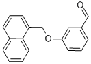 3-(1-NAPHTHYLMETHOXY)BENZALDEHYDE CAS#: 130205-11-7