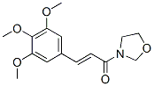 3-[1-Oxo-3-(3,4,5-trimethoxyphenyl)-2-propenyl]tetrahydrooxazole CAS#: 38943-53-2
