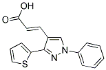 3-(1-PHENYL-3-THIOPHEN-2-YL-1H-PYRAZOL-4-YL)-ACRYLIC ACID CAS#: 302581-52-8