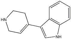 3-(1,2,3,6-Tetrahydropyridin-4-yl)-1H-indole CAS#: 38620-69-8