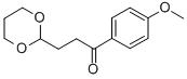3-(1,3-DIOXAN-2-YL)-4'-METHOXYPROPIOPHENONE CAS#: 121789-38-6