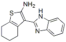 3-(1H-BENZOIMIDAZOL-2-YL)-4,5,6,7-TETRAHYDRO-BENZO[B]THIOPHEN-2-YLAMINE CAS#: 143361-89-1