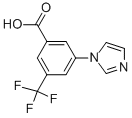 3-(1H-IMIDAZOL-1-YL)-5-(TRIFLUOROMETHYL)BENZOIC ACID CAS#: 164341-38-2