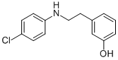 3-[2-(4-CHLORO-PHENYLAMINO)-ETHYL]-PHENOL CAS#: 295319-83-4