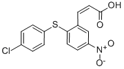 3-[2-[(4-CHLOROPHENYL)THIO]-5-NITROPHENYL]ACRYLIC ACID CAS#: 175278-51-0
