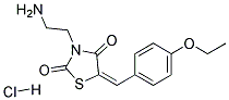 3-(2-AMINOETHYL)-5-((4-ETHOXYPHENYL)METHYLENE)-2,4-THIAZOLIDINEDIONE HYDROCHLORIDE CAS#: 294675-79-9