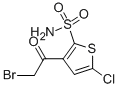 3-(2-Bromoacetyl)-5-chloro-2-thiophenesulfonamide CAS#: 160982-11-6