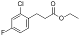 3-(2-CHLORO-4-FLUORO-PHENYL)-PROPIONIC ACID ETHYL ESTER CAS#: 377083-93-7