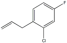 3-(2-CHLORO-4-FLUOROPHENYL)-1-PROPENE CAS#: 128426-47-1