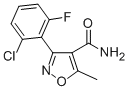 3-(2-CHLORO-6-FLUOROPHENYL)-5-METHYLISOXAZOLE-4-CARBOXAMIDE CAS#: 4415-11-6
