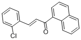 3-(2-Chlorophenyl)-1-(1-naphthyl)prop-2-en-1-one CAS#: 36203-42-6