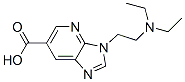 3-[2-(Diethylamino)ethyl]-3H-imidazo[4,5-b]pyridine-6-carboxylic acid CAS#: 4057-57-2