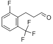 3-(2-FLUORO-6-TRIFLUOROMETHYL-PHENYL)-PROPIONALDEHYDE CAS#: 376641-14-4