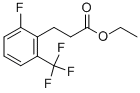 3-(2-FLUORO-6-TRIFLUOROMETHYL-PHENYL)-PROPIONIC ACID ETHYL ESTER CAS#: 376641-10-0