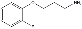 3-(2-FLUOROPHENOXY)PROPAN-1-AMINE HYDROCHLORIDE CAS#: 116735-67-2